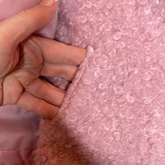 Habitual Kid Double Layer Pink Puff/Fuzzy Jacket. 24 Months. - Picture 12 of 14